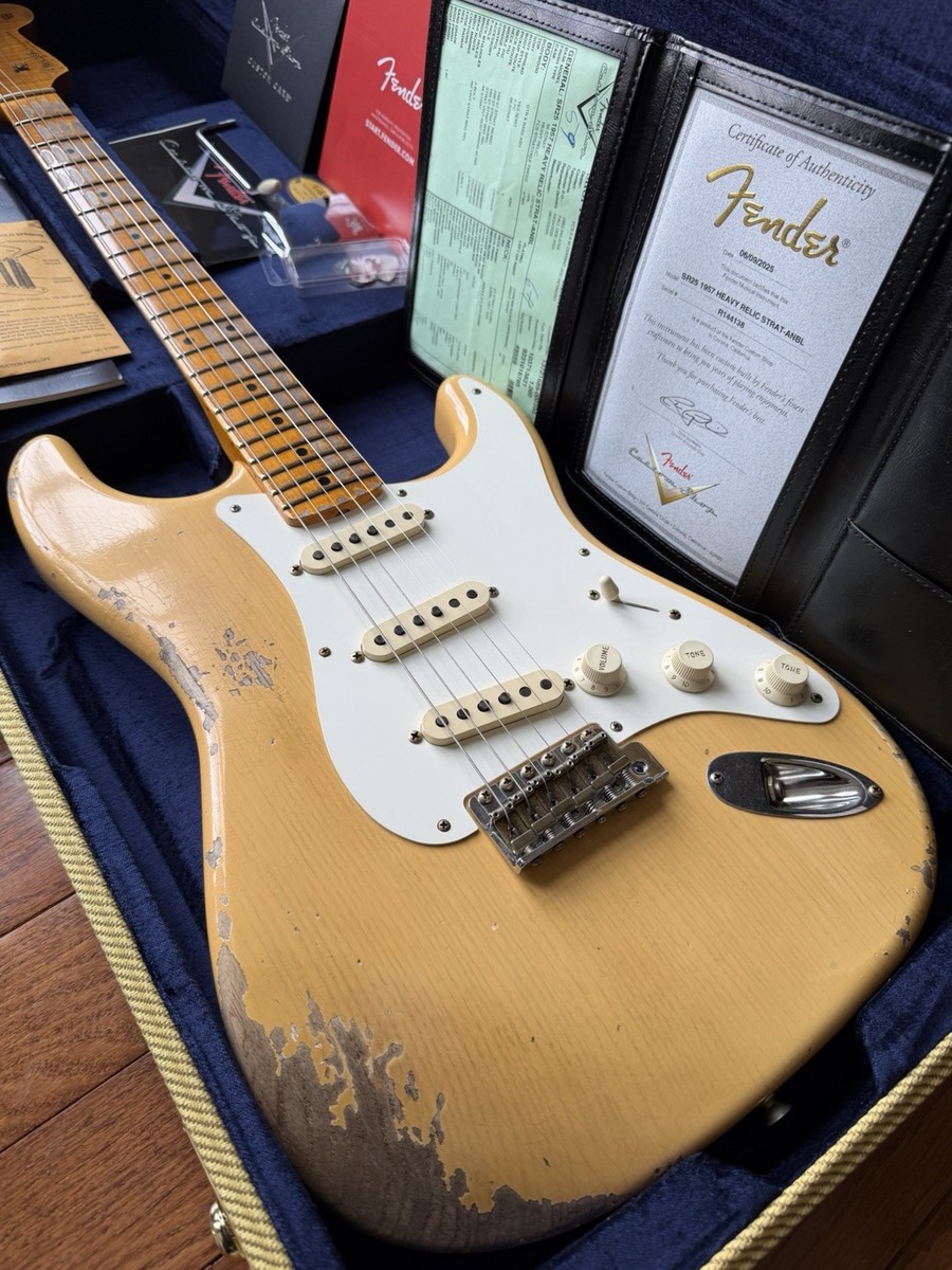 2025 Fender Custom Shop '57 Stratocaster SR25 Heavy Relic - Aged