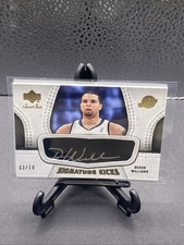 2007-08 UD Sweet Shot Deron Williams Signature Kicks Auto Autograph #3/10