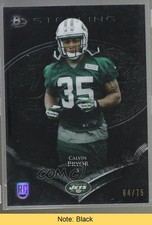 2014 Bowman Sterling Black Refractor 64/75 Calvin Pryor #21 READ 9ga