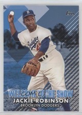 2022 Topps Series 1 Welcome to the Show Blue Jackie Robinson #WTTS-1 HOF 02v3