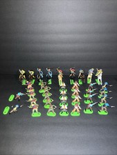 Britains Ltd Deetail 1971 Figures Cowboys Bandits Lot Of 37 Horses Lasso