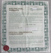 Rolex Submariner 16613 BLAU Garantie Garantie Garantie