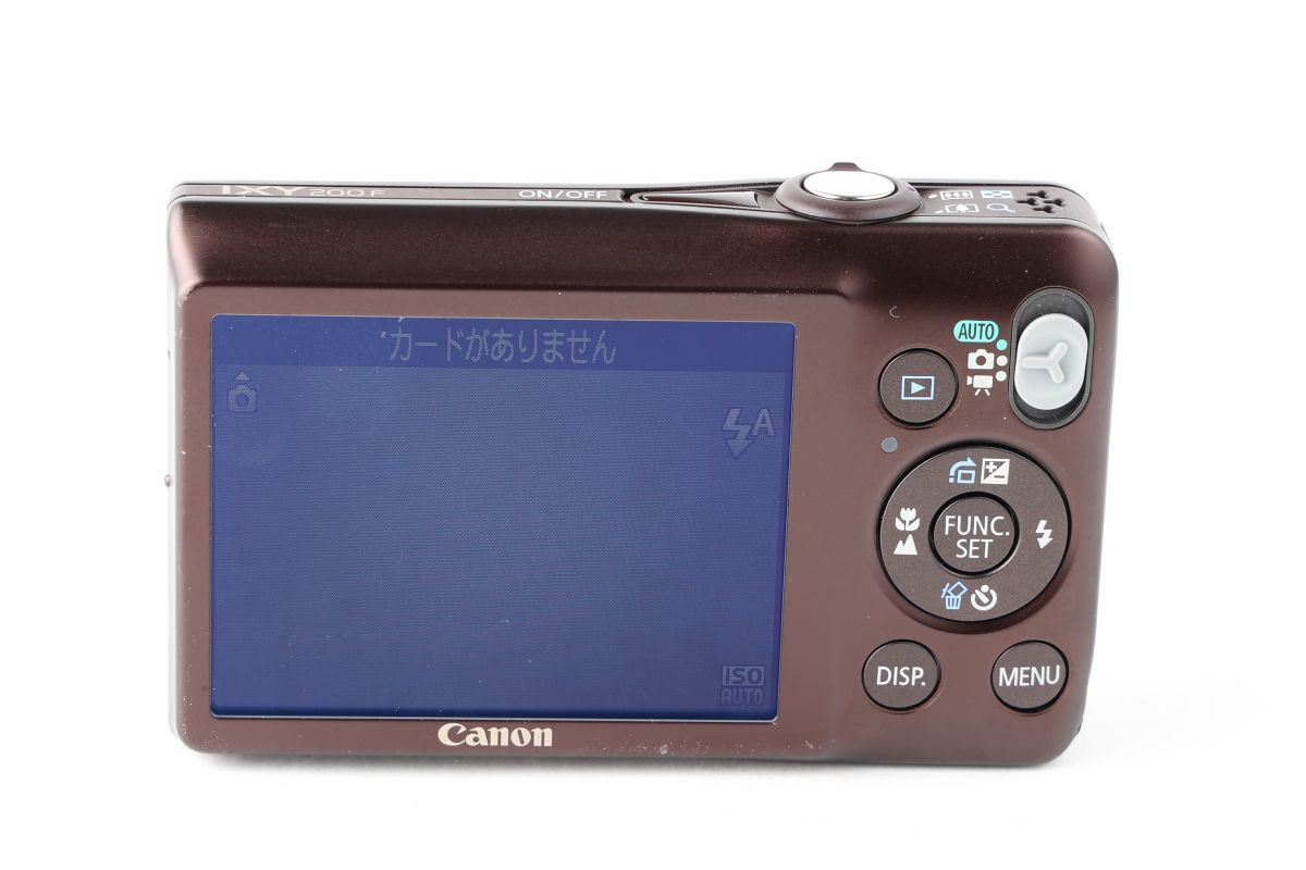 Canon IXY 200F Brown 12.1MP Digital Camera English Language From