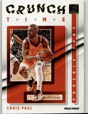 2021-22 Donruss Chris Paul Crunch Time Press Proof #20 Phoenix Suns