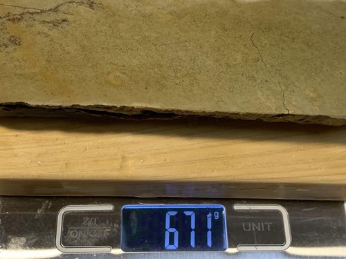 Natural Whetstone Japanese Nakayama Suita Renge Finishing Stone w/Base 671g Hard - Picture 15 of 22
