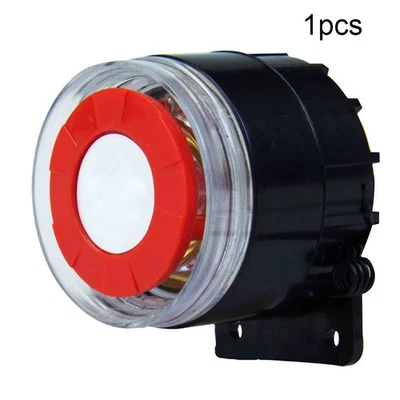 HIGH DECIBEL ALARM 120dB lauter Sirene Alarm für Zuhause mit Blinklicht und DC12V Netzteil