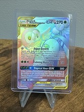 Pokémon TCG Rowlet & Alolan Exeggutor GX Unified Minds Holo Secret 237/236🔥📈