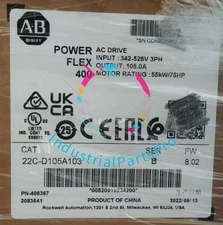 1PC New Allen Bradley  22C-D105A103  Servo  Drive  22CD105A103