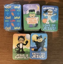 NEW 5 Christian Themed Micro Decks Playing Cards