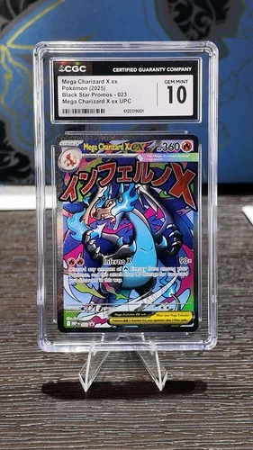 Mega Charizard X ex 023 Me: Mega Evolution Promo Holo