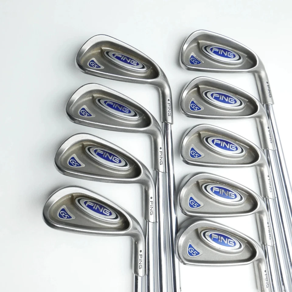 Used Ping G5 Iron Set / 3 - SW / Regular Flex - Image 2 of 4