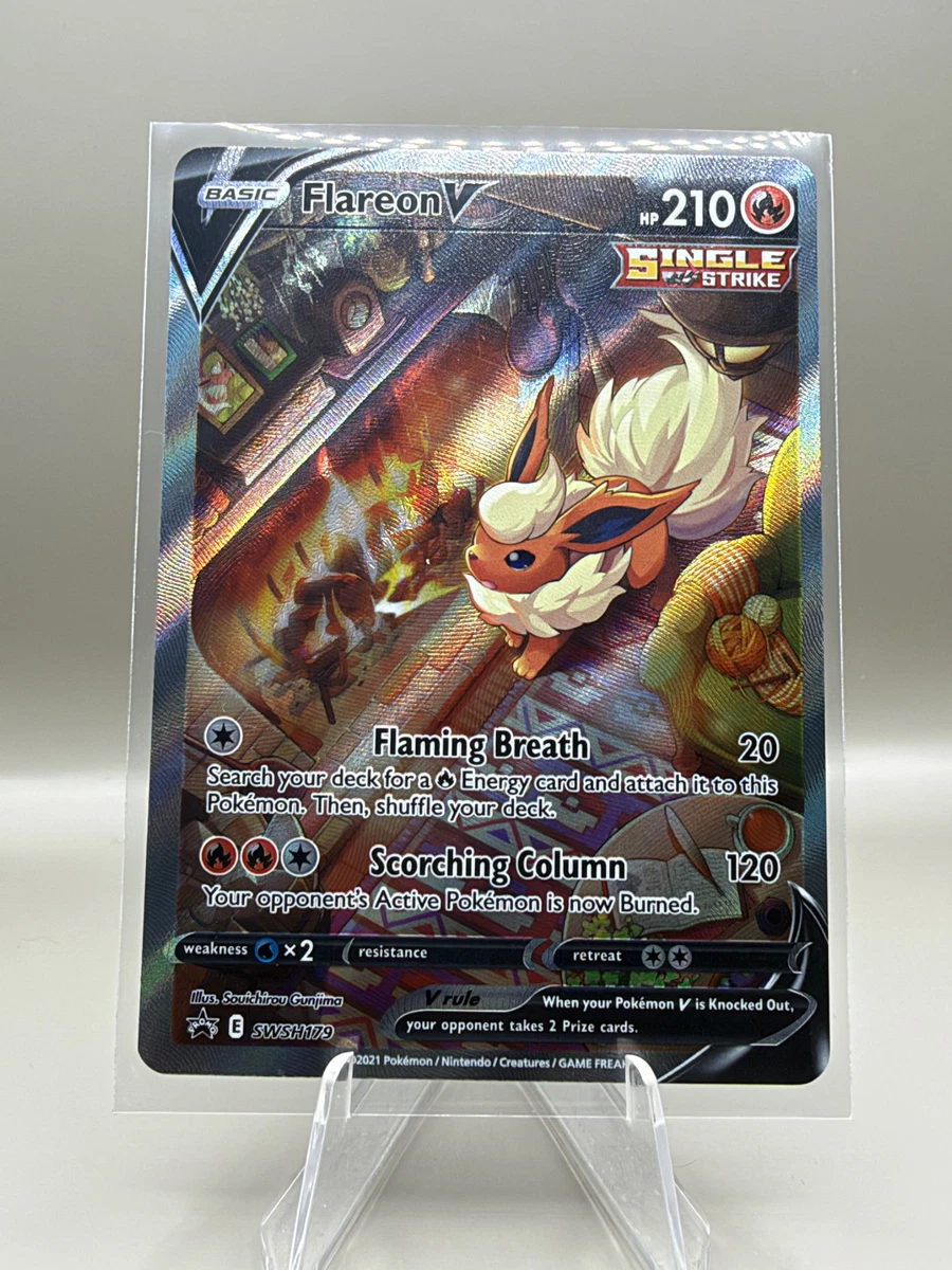 期間限定値下げ中！ goprohero５brack 25+ Flareon V SWSH179 SWSH: Sword & Shield Promo Cards for sale