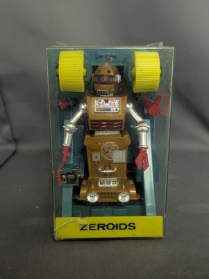 Vintage Ideal Zeroid Zobor Robot Complete in Orig Box Ex cond