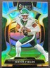 2025 Panini Select Justin Fields #75 Concourse Silver Prizm Jets
