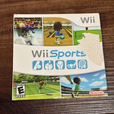 Wii Sports Nintendo Wii Cardboard Case Sleeve Insert Only - NO Game or Manual