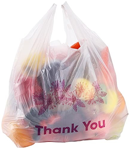 Bolsas de supermercado reutilizables de 500 quilates, 13 x 7 x 21 pulgadas, 15 micrófonos, 0,6 mil compras a granel - Imagen 8 de 8