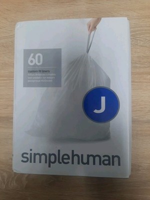 Simplehuman Code 60 Custom Fit Liners  30-45 L FREE SHIPPING 