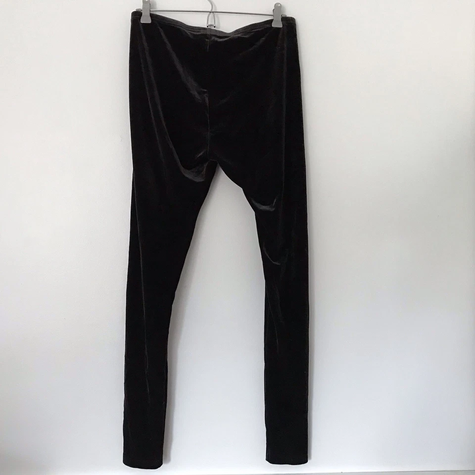 Новые без ценников леггинсы J.Jill Black Velvet размер S классические многослойные минималистские Witchy - Изображение 2 из 4