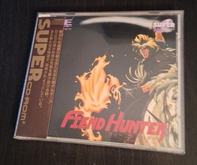 FIEND HUNTER, PC-engine Japanese,  C.I.B. Very Nice