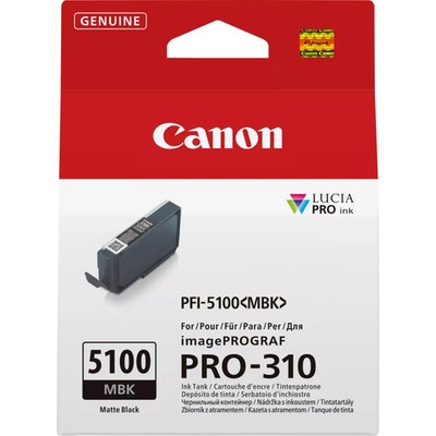 Canon PFI-5100MBK / 6951C001 Tinte matt schwarz