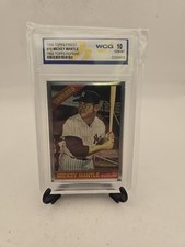 Mickey Mantle 1996 Topps Finest  Commemorative Set Card #16 WCG GEM 10!!