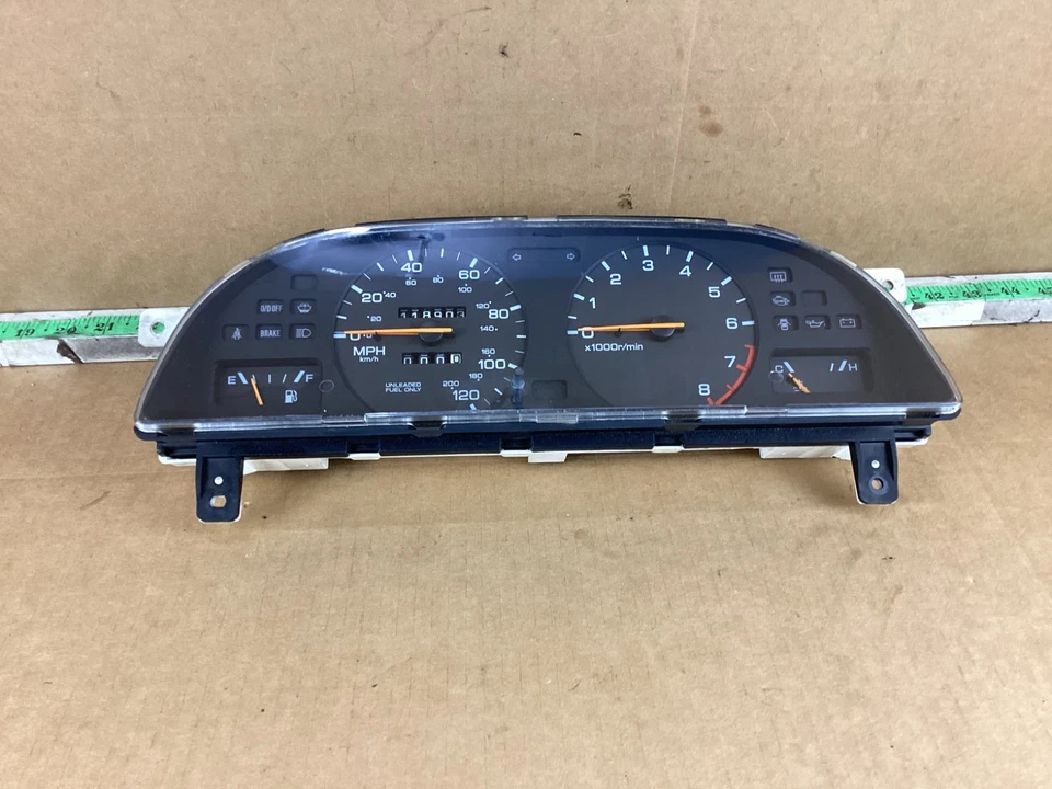 1993 - 1997 Nissan Altima Speedometer Instrument Cluster 119K Miles - Image 2 of 4