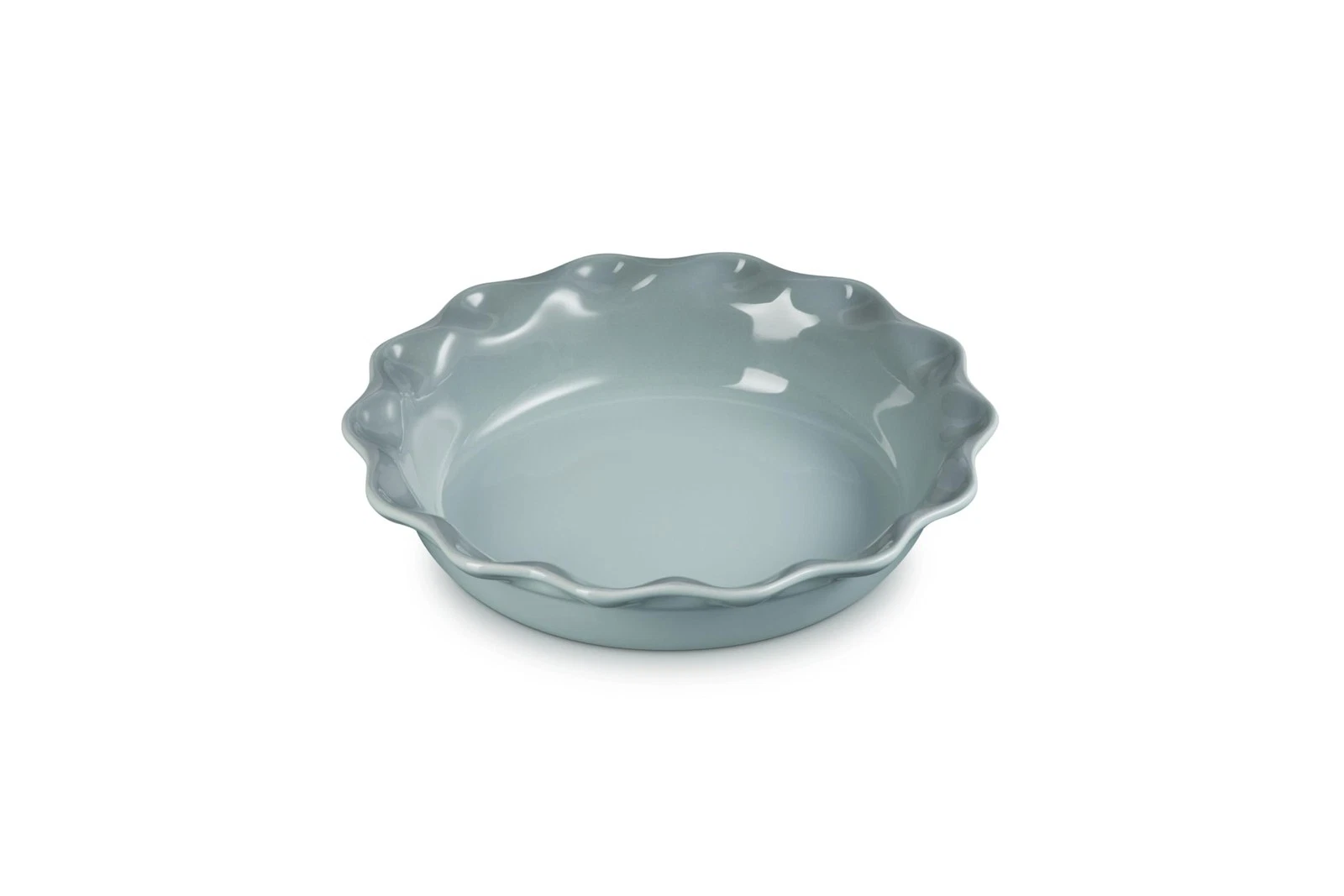 Pie Dish 9 Stoneware Sea Salt Le Creuset