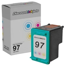 DI TriColor Ink Replacement for HP 97 OfficeJet 6200 7210 7210v 7210xi H470b 150