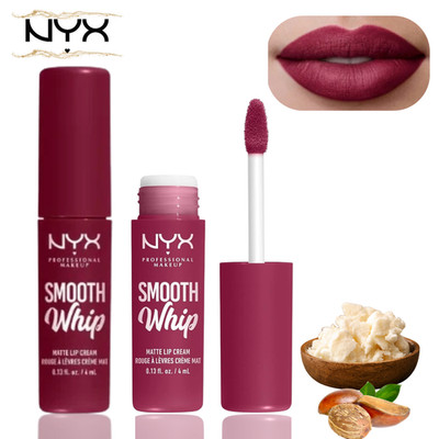 NYX Smooth Whip Matte Lip Cream - Vegan, Shea And Cocoa Butter - Fuzzy Slippers
