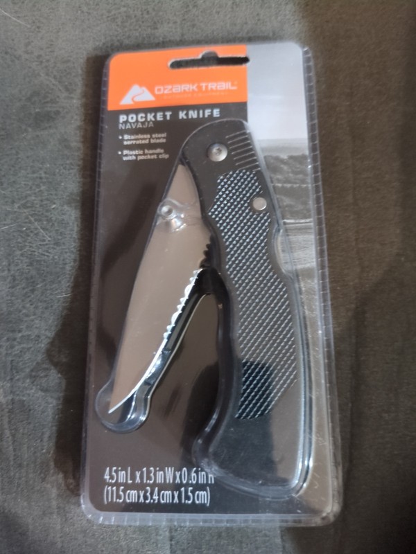 Ozark Trail Pocket Knife - 4.5in - Sealed Great Knife To Have