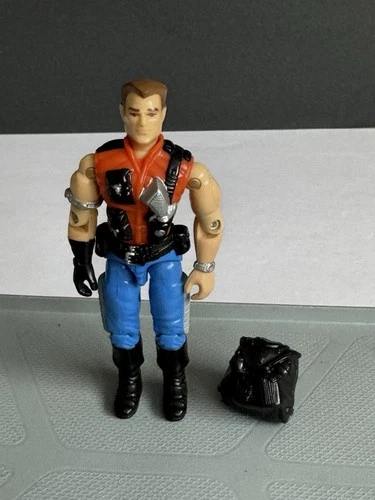 1987 Vintage Hasbro Gijoe Slaughters Renegade Mercer Action Figure Complete