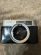 Minolta Hi-Matic 9 Easy Flash Film Camera w/45mm Rokkor Lens