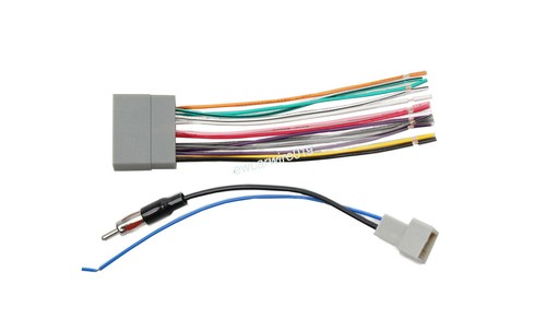 Combo arnés de cableado de radio estéreo y adaptador de antena para Honda Civic CR-V 2006-2011 - Imagen 2 de 6