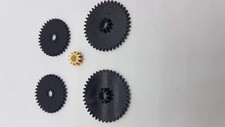 Hornby 3 Pole Ringfield Spur Drive Gear Set X8195 -S9633 33 Tooth S2290 11 Tooth
