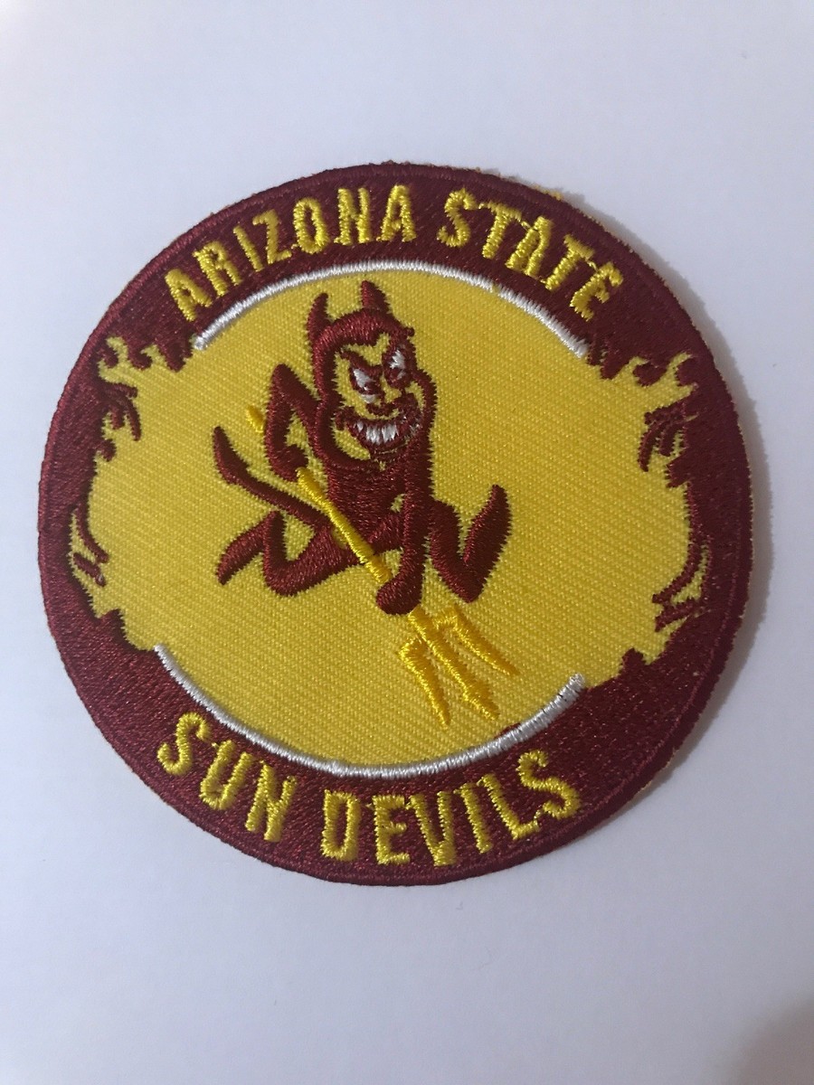ASU Arizona State University Sun Devils vintage embroidered
