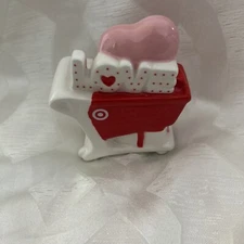RED TARGET SHOPPING CART  Home Decor Valentines