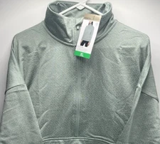 Women's XL Mondetta Moisture Wicking Kangaroo Pocket Popover Half Zip Active Top