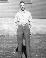 ORIGINAL VINTAGE PHOTO: Military Man Male Uniform Portrait WW2 WWII 40's 40s