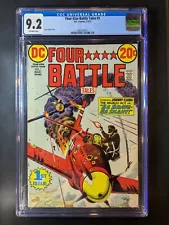 Four-Star Battle Tales #1 (DC Comics 1973) CGC 9.2, Off-White Pages