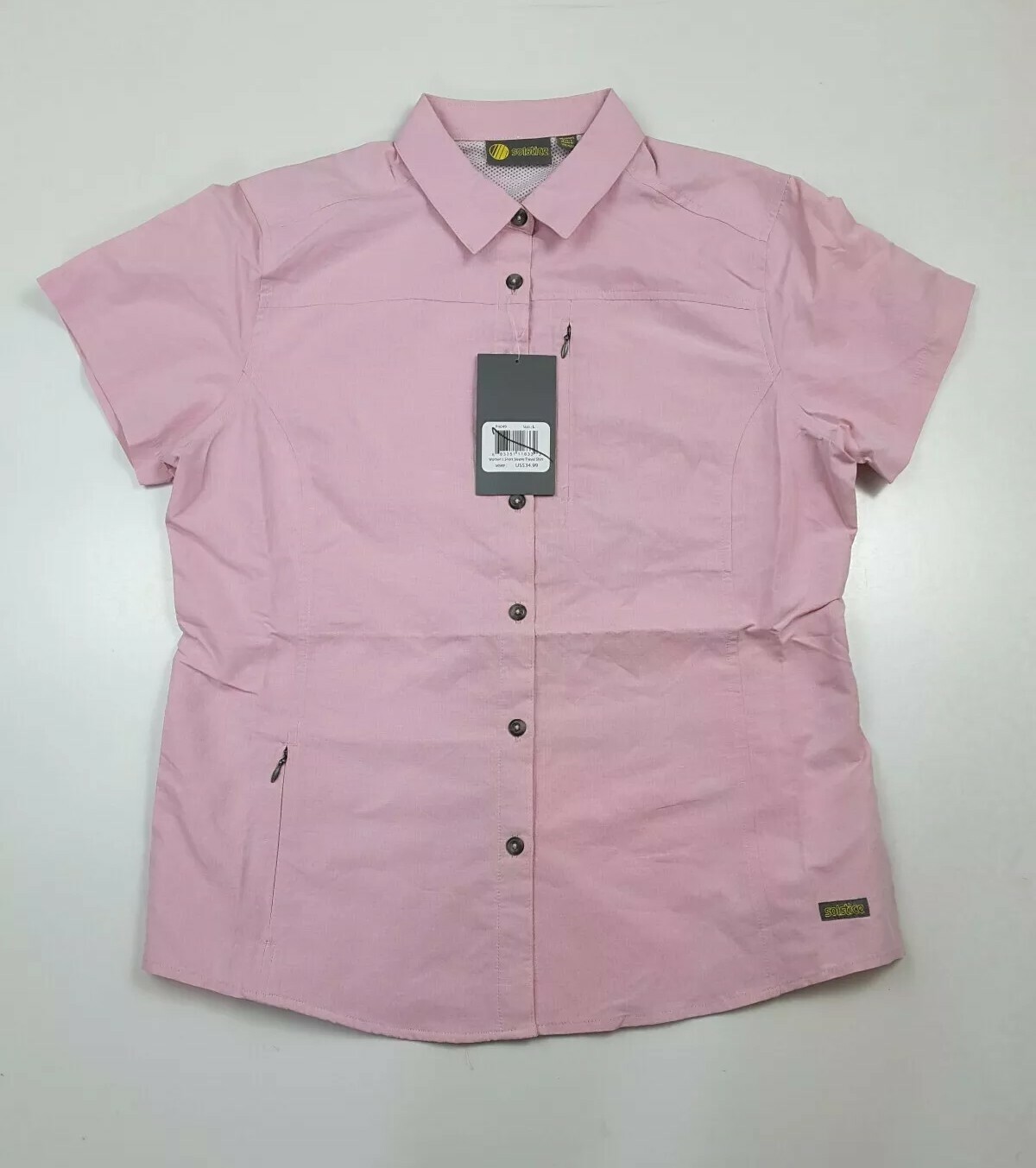 Solstice Women's Short or Long Sleeve Travel Shirt UPF 50 Multiple