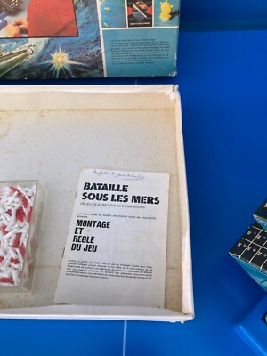 Jeu De Société MB Bataille Sous Les Mers – 1975 – Complet Et Bon état