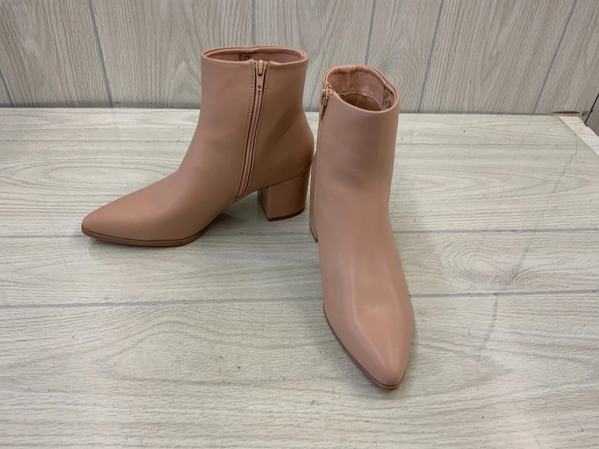 Madden Girl Dafnii Ankle Boots Women s Size 9 M Nude Paris NEW
