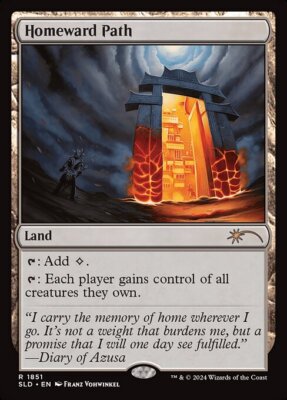 Homeward Path R Regular #1851 | SLD 20 Ways to Win Deck | MTG