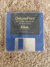 vintage amiga deluxe print art disk volume 1 electronic arts