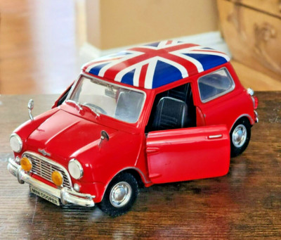 Tiny City 153 Hong Kong Mini Cooper Mk1 Red Union Jack Roof Top