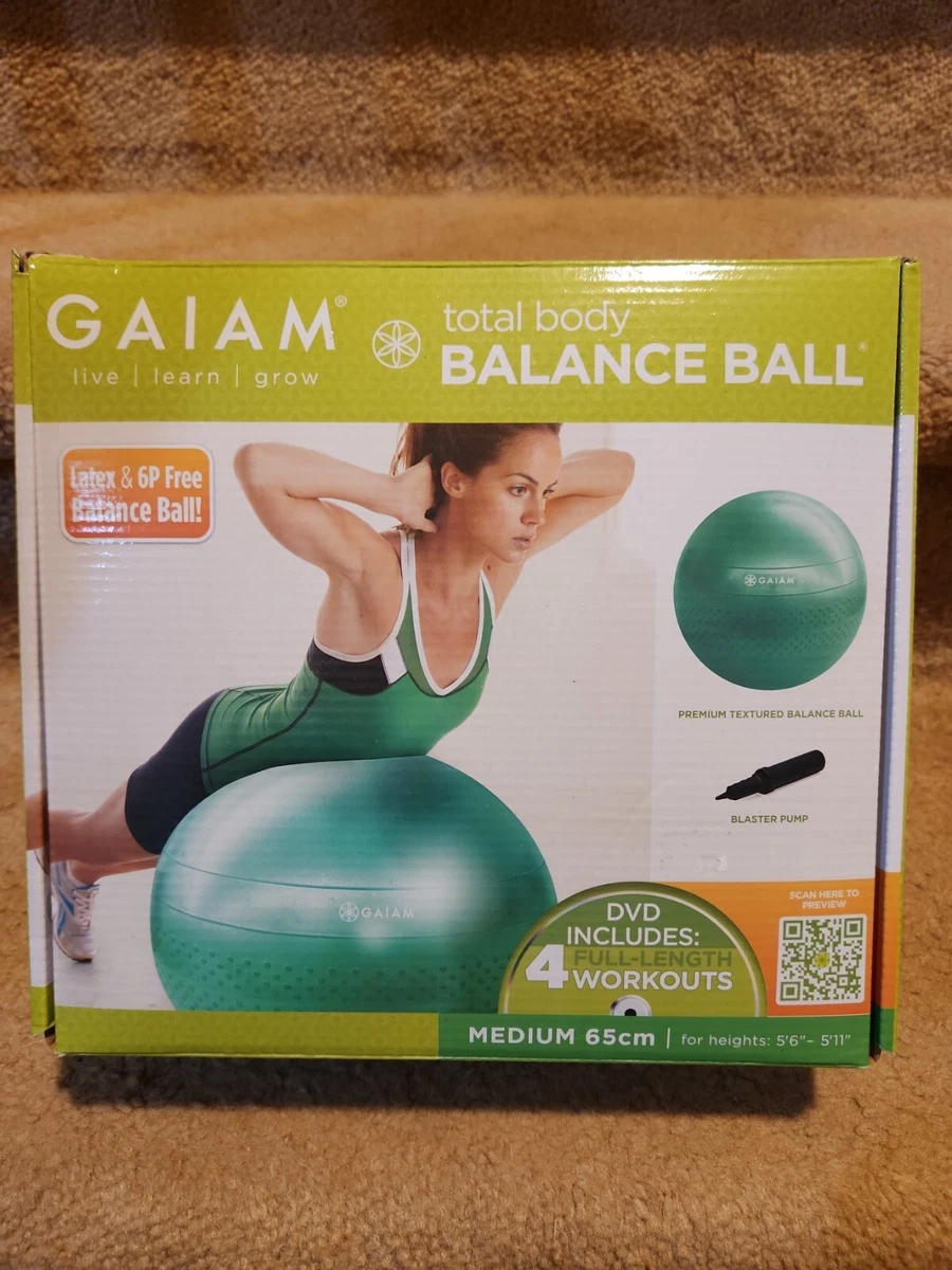 Gaiam 65cm exercise online ball