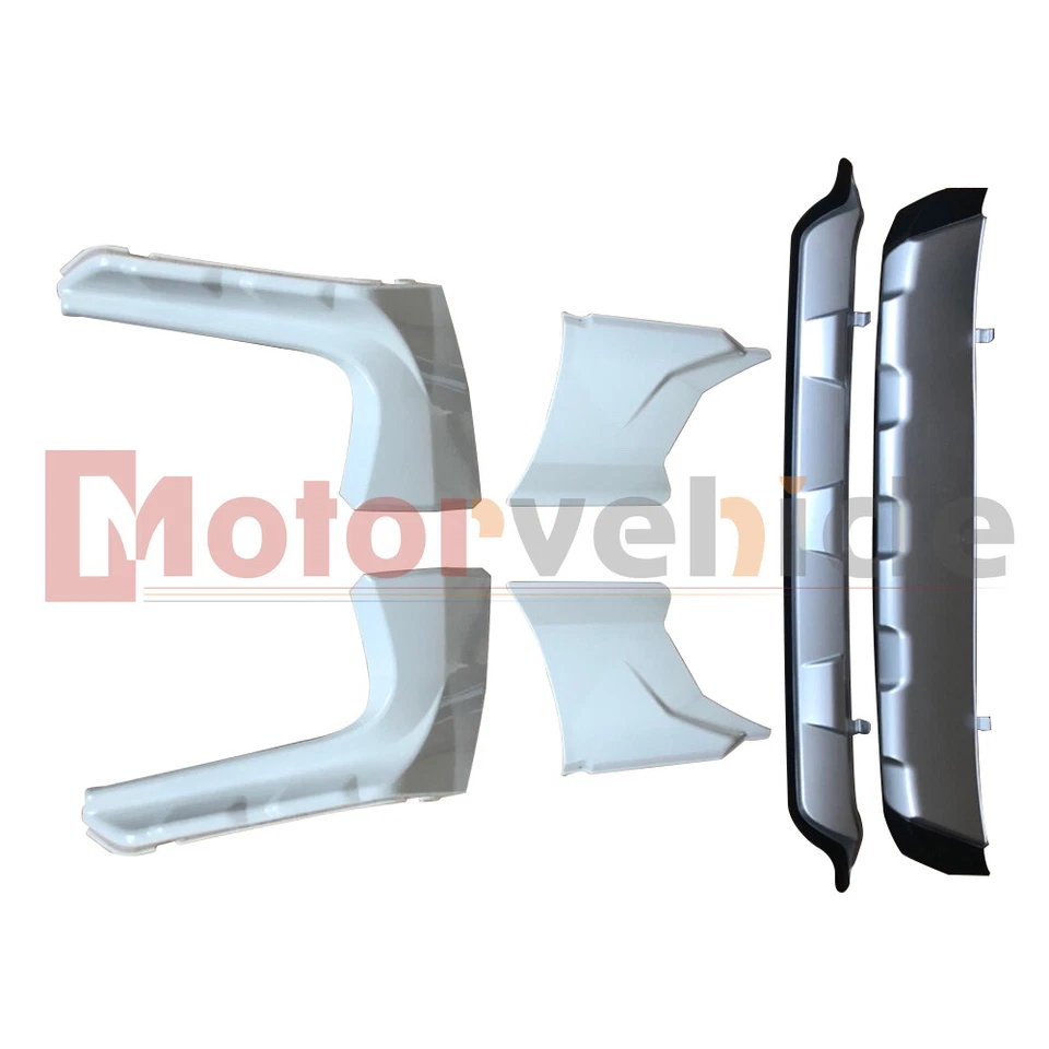 Kit de carrocería delantera trasera alerón divisor placa parachoques para Honda CR-V CRV 2020-2022 Foto 2 de 4