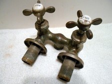 VTG Antique Bathroom Kitchen Sink Bath Tub Faucet Architectural Salvage