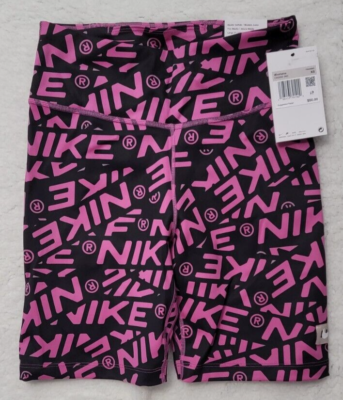 Nike One Women's Size XS Black Pink Mid-Rise Gym Workout 7