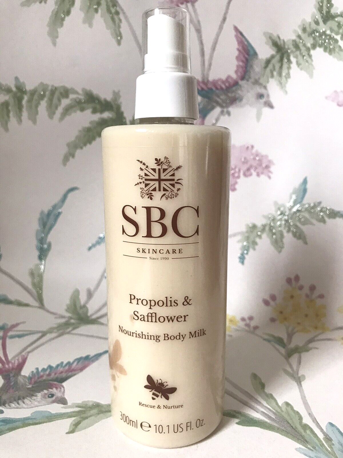 SBC Propolis Safflower Nourishing Body Milk Moisturising Cream  Smoothing 300ml